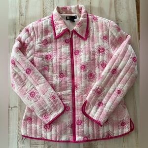 Carole Little Silk Daisy Jacket